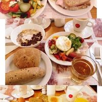 3日分の,取ってきた朝食。取り過ぎかな!?（苦笑