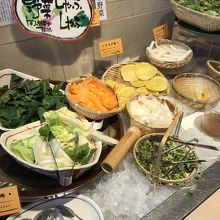 こだわりの野菜