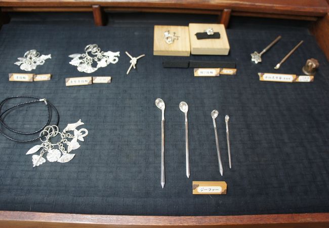 琉球王朝時代から伝わる金細工