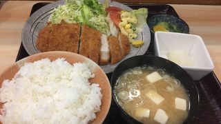 リーズナブルなとんかつ屋