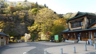 足湯あり。トイレが綺麗だった。