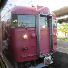 対向車両をパチリ