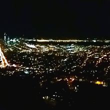 ツインピークスからサンフランシスコ市街　夜景