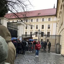 セキュリティーチェックの様子