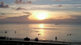 気軽に入れる海