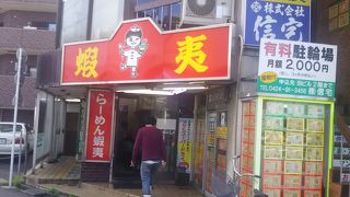清瀬駅前の地元のラーメン屋さんです。
