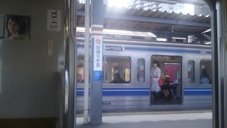 とても車両が古いですが清潔に管理されています。