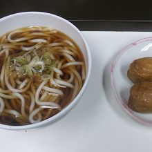 かけうどん&いなり寿司
