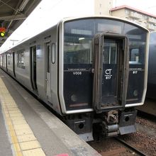 宮崎付近の日豊本線の電車