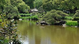 日比谷公園で最も日本的な部分