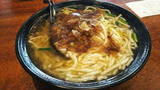 おしゃれなお店で絶品米苔目を