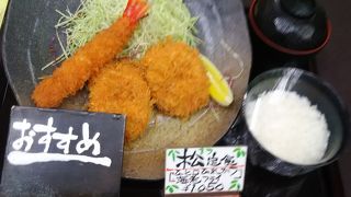 とんかつと日本酒の美味しいお店です。