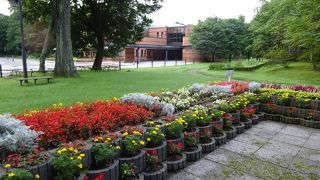 きれいに整備された公園（青葉公園）