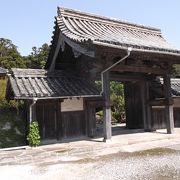 対馬国の国分寺　江戸時代は朝鮮通信使の客館に