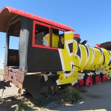 蒸気機関車です