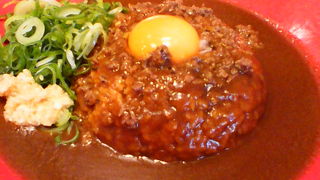 独特の辛味が人を選びますがライス大盛り無料が魅力