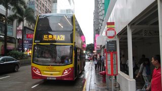 Ａ２１のバスは便利