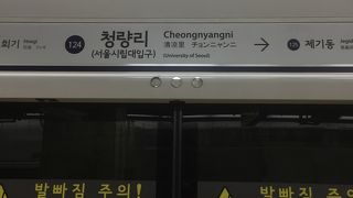 ちょっとした大きな駅でした！