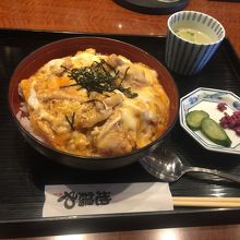 伊達鶏の親子丼大盛