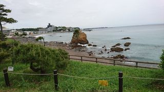 駐車場無料 磯遊びもできます