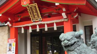 駐車場の前です。