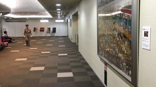 大阪中心部の展示場