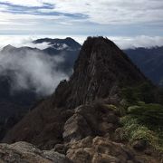 石鎚山に登りました