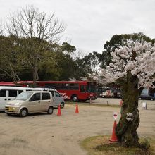 豊国廟前が車庫の様です。