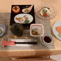 夕食の膳です。