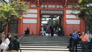 清水寺の玄関