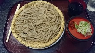 長野駅前の蕎麦屋さん