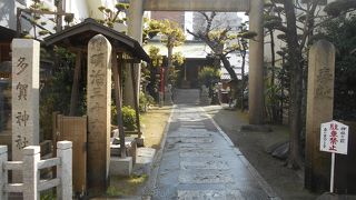 和歌山城に近いこじんまりとした神社