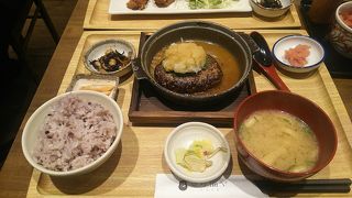 バランスのよい定食