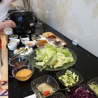 朝食ですが、遅くなると補充がなく品数が減る