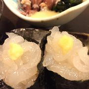 富山湾の魚介と日本酒がぎっしり！