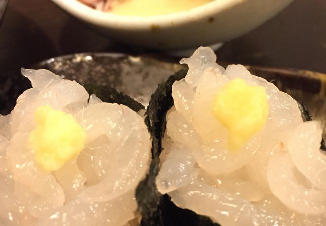 富山湾の魚介と日本酒がぎっしり！