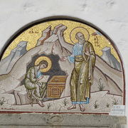 敬虔なギリシャ正教徒が訪れる神聖な場所