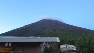 山頂を見ました