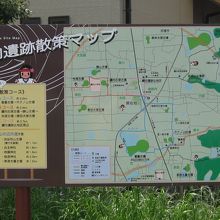 纏向遺跡案内板