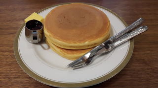 まあるい大きなホットケーキ