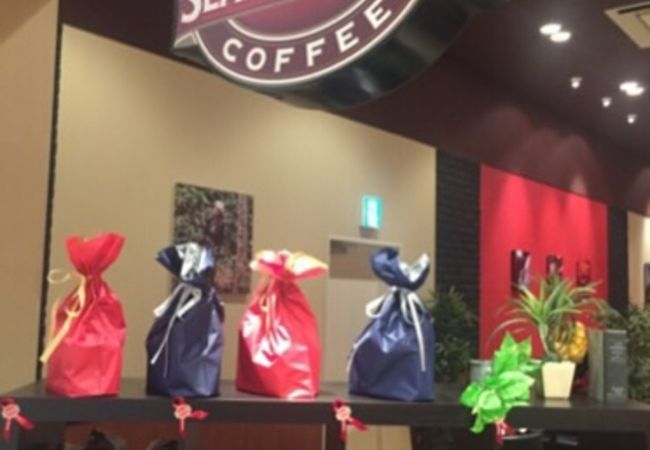 アメリカらしいコーヒーショップ