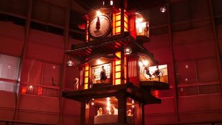 １時間ごとにからくりがあるらしい。