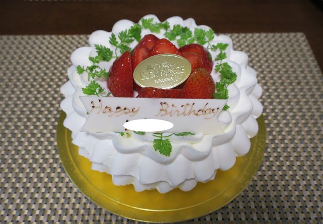 誕生日ケーキを購入♪