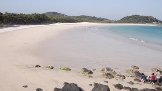 日本の快水浴場１００選に選ばれた壱岐随一のビーチ