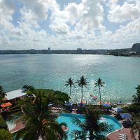 部屋のバルコニーからの景色は良かった！