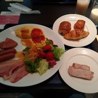 朝食。素晴らしいです。