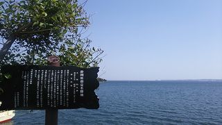 県道310号　浜名湖レークサイドウェイからはあまり浜名湖の景色を楽しむことが出来ません