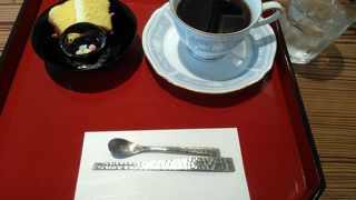 散策の後の一休み