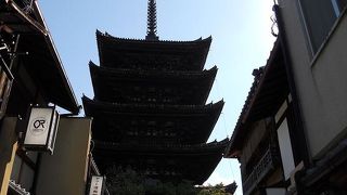 重厚感たっぷりの五重塔