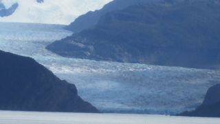 グレイ湖から見えました